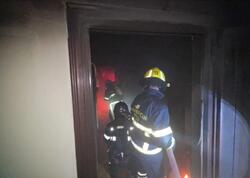 Bakıda yaşayış binasında YANĞIN
