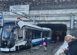 Moskvada tramvaylar toqquşdu: Yaralılar var