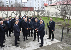 Əlaqələndirmə Qərargahının üzvləri Xocavənd şəhərində təmir olunmuş fərdi evə baxış keçiriblər - <span class="color_red">FOTO</span>