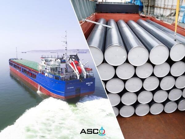 ASCO gəmiləri TAPI layihəsi üzrə borudaşıma əməliyyatlarına cəlb olunub