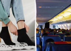 Qara corab təyyarədə problem YARADIR