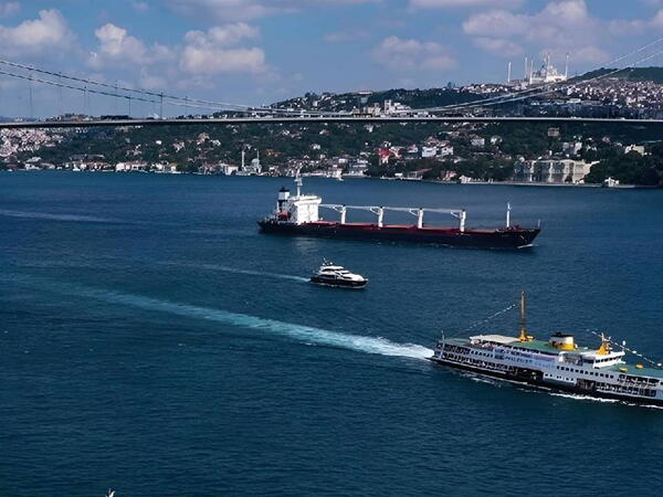 İstanbul boğazında gəmilərin hərəkəti dayandırıldı