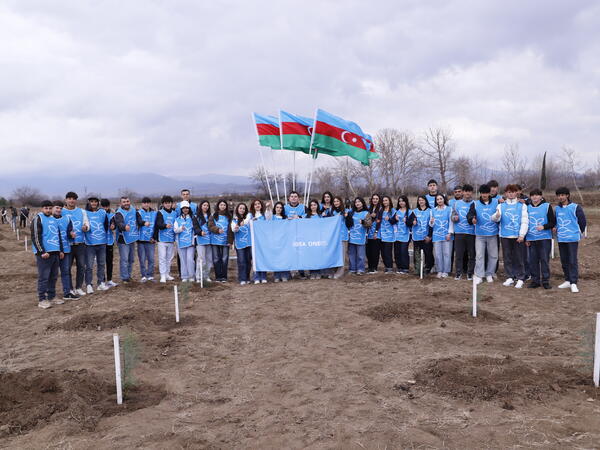 IDEA Tovuz və Goranboyda kütləvi ağacəkmə aksiyası təşkil edib - <span class="color_red">FOTO</span>