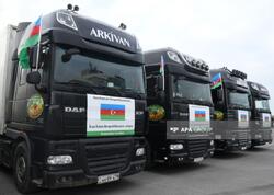 Azərbaycandan İrana növbəti humanitar yardım yola salınır - <span class="color_red">FOTO</span>