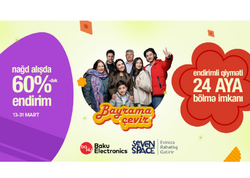 Fürsətləri Baku Electronics-lə bayrama çevirmək vaxtıdır!