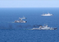 Xəzər dənizindəki İran gəmiləri vuruldu