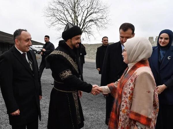 Əminə Ərdoğan film setində - <span class="color_red">FOTO</span>