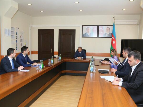 Rövşən Məmmədov V “Yüksəliş müsabiqəsi” qalibi ilə görüşüb - <span class="color_red">FOTO</span>