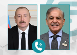 İlham Əliyevlə Şahbaz Şərif arasında telefon danışığı olub