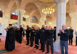 Şuşada bayram namazı qılınıb