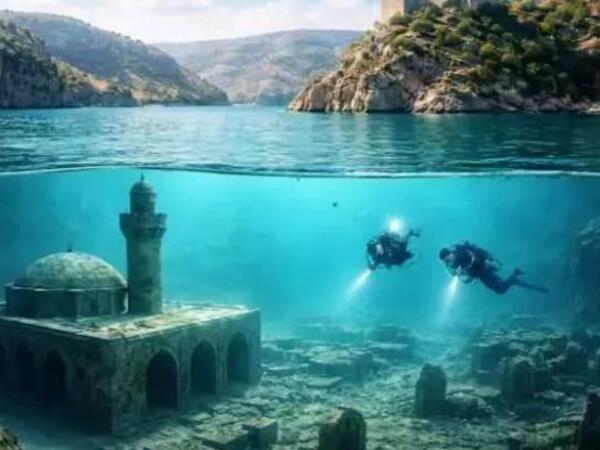 Sular çəkildi, 2400 illik bir sirr ortaya çıxdı