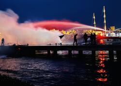 Bodrumda milyonluq yaxtalar YANIR - <span class="color_red">FOTO</span>