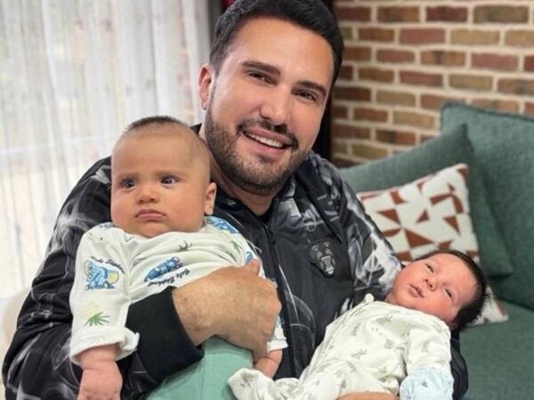 Nadir nəvələri ilə - <span class="color_red">FOTO</span>