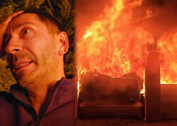 Bakıda tanınmış fotoqrafın evində yanğın oldu - <span class="color_red">VİDEO</span>