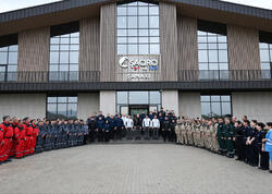 Prezident Şamaxıda “Şirvan Aqro” heyvandarlıq kompleksinin açılışında iştirak edib