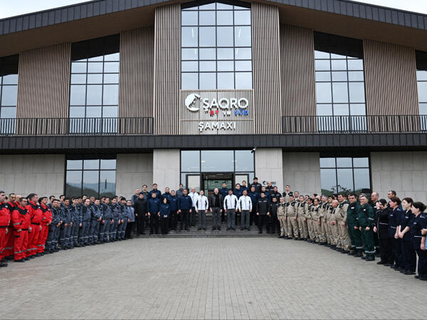 Prezident Şamaxıda “Şirvan Aqro” heyvandarlıq kompleksinin açılışında iştirak edib