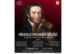 Bakida ilk dəfə Paqanini gecəsi keçiriləcək - VIDEO