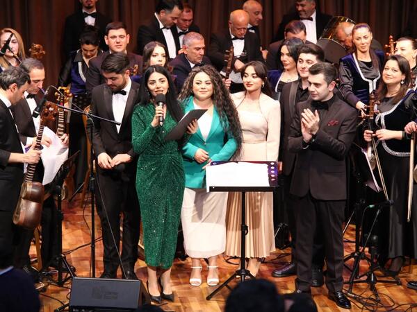 Xalq Çalğı Alətləri Orkestrinin Novruz bayramına həsr olunmuş konsert proqramı təqdim edilib - FOTO