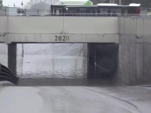 Sabunçu keçidi bağlandı