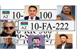 Azərbaycanlı məşhurların bahalı avtomobil nömrələri MÜZAKİRƏ YARATDI - <span class="color_red">VİDEO</span>