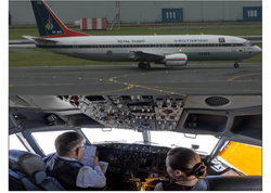 Bu ölkənin rəhbəri və birinci xanım təyyarəni özləri İDARƏ EDİR - <span class="color_red">VİDEO</span>