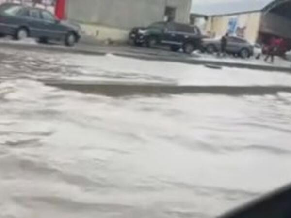 “Sədərək”i su basdı - <span class="color_red">VİDEO</span>