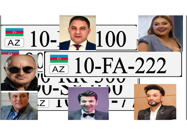 Azərbaycanlı məşhurların bahalı avtomobil nömrələri MÜZAKİRƏ YARATDI - <span class="color_red">VİDEO</span>