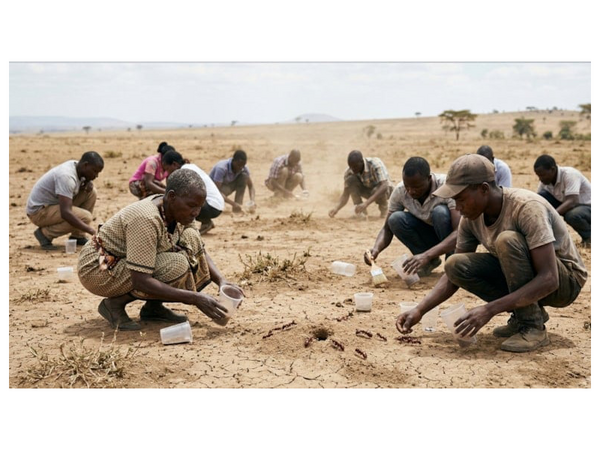 Bir qarışqa üçün 220 dollar verirlər - Hər kəs əlində stəkanla tutmağa çalışır