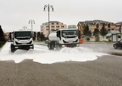 Güclü yağışdan sonra paytaxtda genişmiqyaslı daxili iməclik keçirilib - <span class="color_red">FOTO</span>