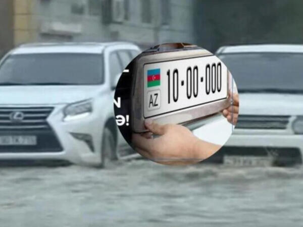 Yağışda nömrəsi itənlər nə etsin?