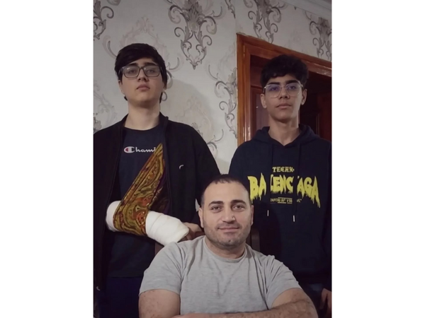 Həmin qəzada həlak olan qardaşların məzarından <span class="color_red">VİDEO</span>