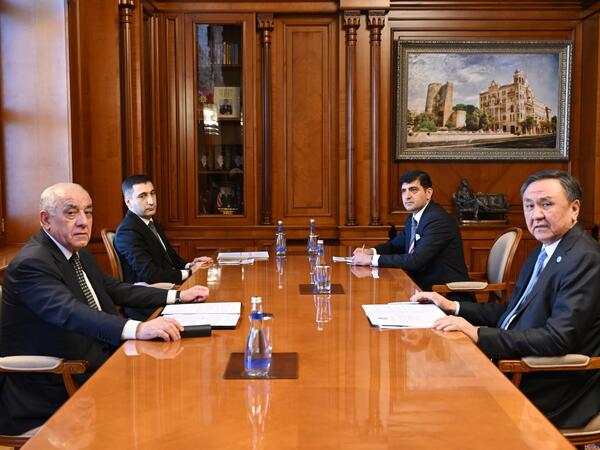 Əli Əsədov Türk Dövlətləri Təşkilatının baş katibi ilə görüşüb