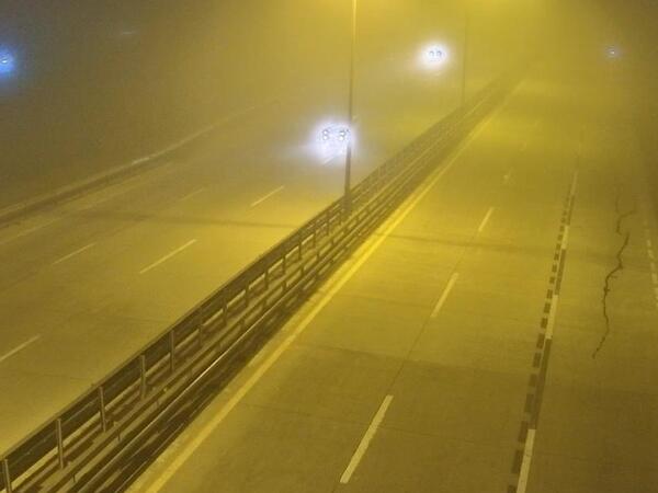 Bəzi yollarda sürət həddi endirildi - <span class="color_red">FOTO</span>