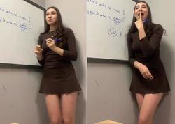 Müəllimin geyimi müzakirə mövzusu oldu