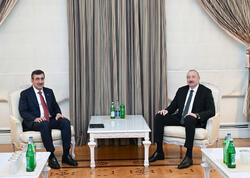 Prezident İlham Əliyev Türkiyənin Vitse-prezidentininin başçılıq etdiyi nümayəndə heyətini qəbul edib - FOTO