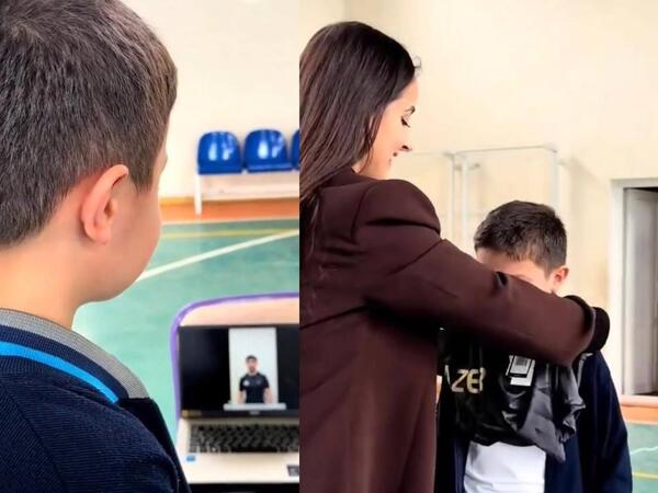 "Şaxta baba"dan istəyini "Qarabağ"ın futbolçuları reallaşdırdı - <span class="color_red">VİDEO</span>