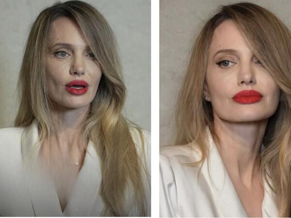 Ancelina Coliyə NƏ OLUB? - Ayaq üstə dura bilmədi - <span class="color_red">VİDEO</span>