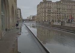 Heydər Əliyev prospektində yığılan yağış suları kənarlaşdırılıb - <span class="color_red">VİDEO</span>