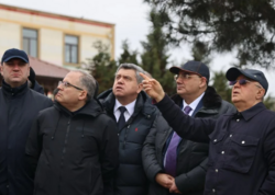 Kəmaləddin Heydərov sürüşmə sahəsinə gəldi - <span class="color_red">FOTO</span>