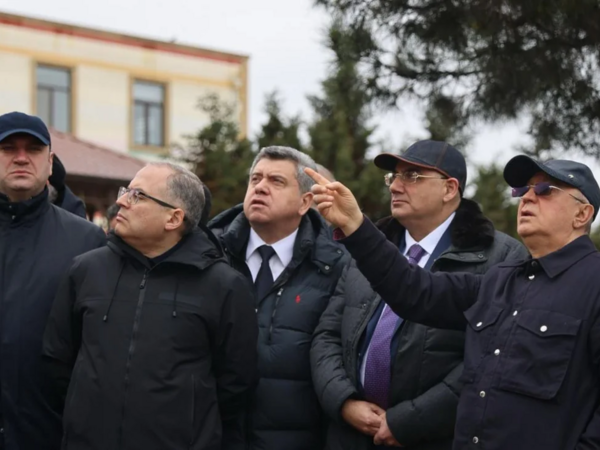 Kəmaləddin Heydərov sürüşmə sahəsinə gəldi - <span class="color_red">FOTO</span>