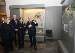 Azərbaycanın birinci xanımı Tbilisidə Gürcüstan Milli Muzeyində olub - FOTO