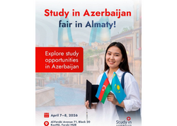Almatıda Azərbaycanın ali təhsil imkanları təqdim olunacaq – “Study in Azerbaijan” sərgisi
