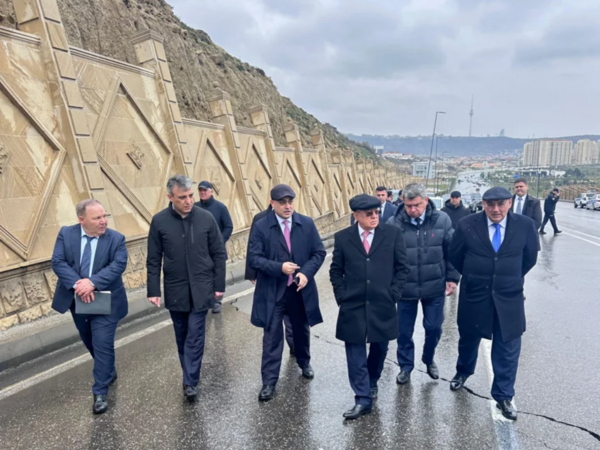 Nazir Bibiheybətdəki təhlükəli əraziyə gəlib tapşırıqlar verdi - <span class="color_red">FOTO</span>