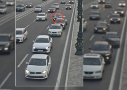 Paytaxtda baş verən zəncirvari qəzanın <span class="color_red">ANBAAN VİDEOsu</span>