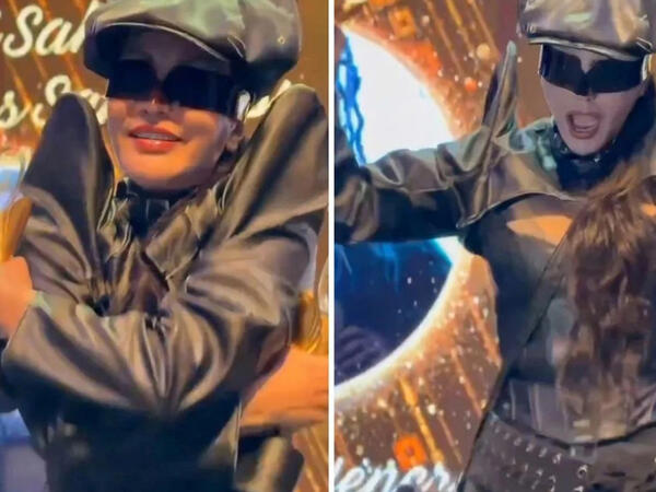 Aldığı mükafatı elə səhnədəcə sındırdı - <span class="color_red">VİDEO</span>