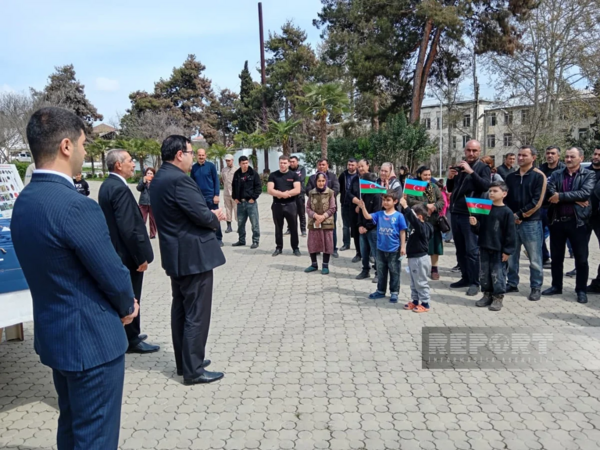 Növbəti köç karvanı Xocavənd şəhərinə çatıb, açarlar təqdim edilib - <span class="color_red">YENİLƏNİB</span>