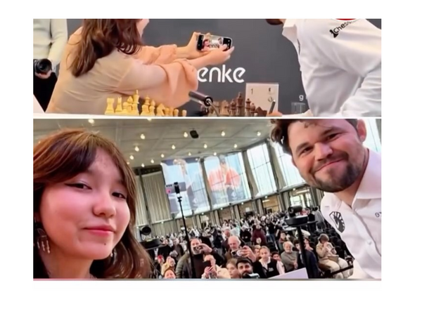 Maqnus Karlsen onunla selfi çəkdirən şahmatçını anında "SATDI" - <span class="color_red">VİDEO</span>
