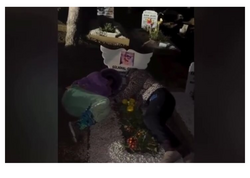Nihal Candanın məzarına uzandılar, anaları da VİDEOya çəkdi