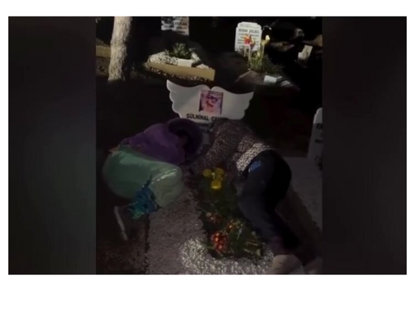 Nihal Candanın məzarına uzandılar, anaları da VİDEOya çəkdi