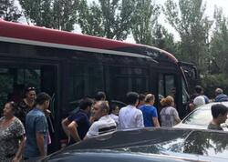 "BakuBus" sürücüsü 49 yaşlı qadını vurdu